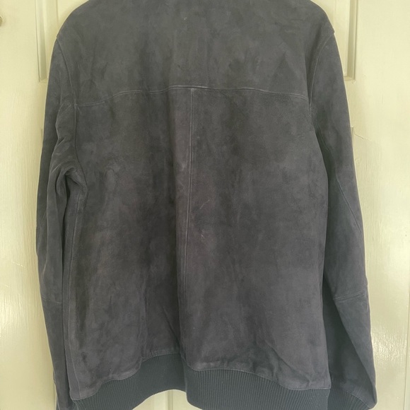 Ted baker peveril suede bomber jacket size 5 : XL - Picture 8 of 11